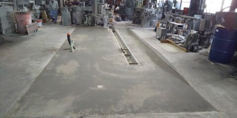 土間コンクリート打設工事