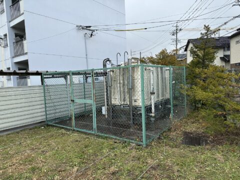石芝団地受水槽基礎工事①