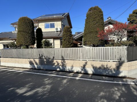 ブロック、フェンス工事