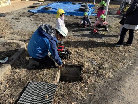 排水確認工事